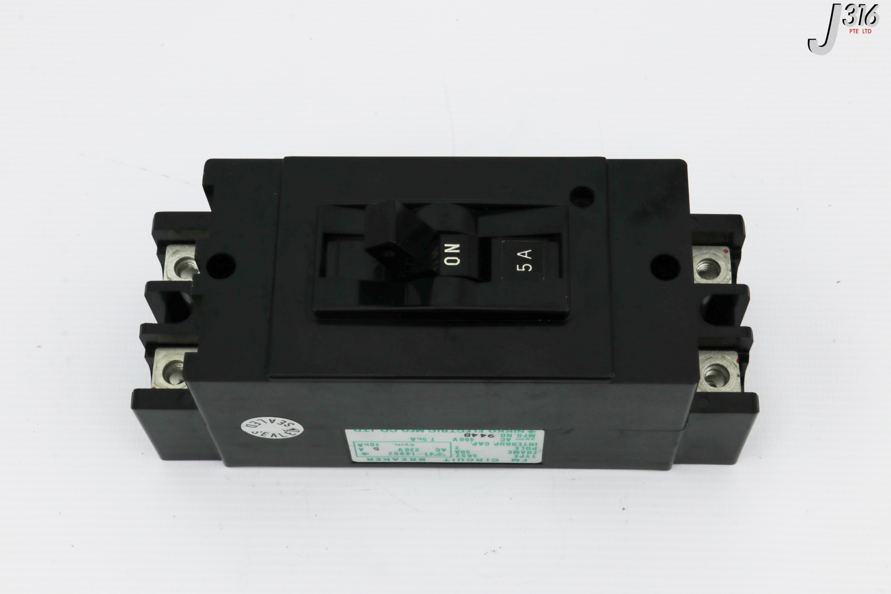 【Nikko】 29582 NIKKO 2 POLE CIRCUIT BREAKER, 50 AMP SK52 | eBay